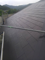 屋根塗装(上塗り)①