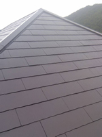 屋根塗装(上塗り)②