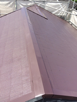 屋根塗装(中塗り)2